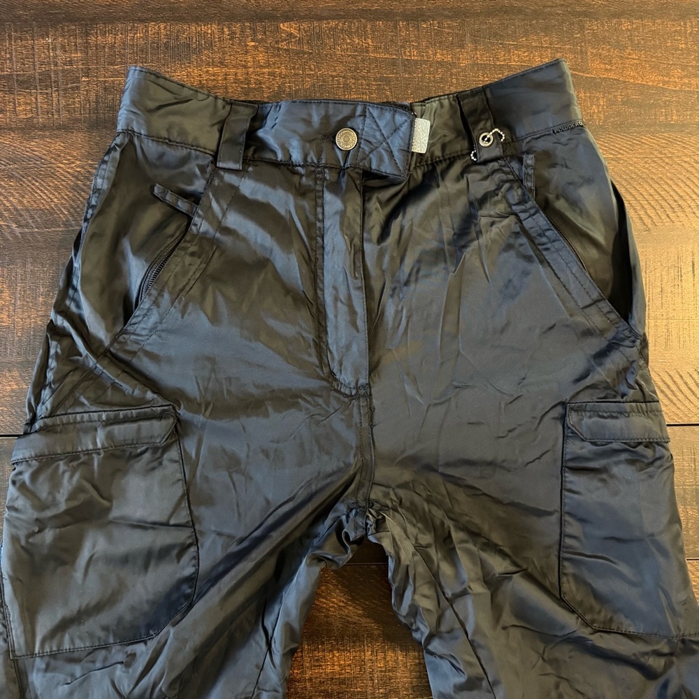 Powder Room Snowboard Ski Pants Insulated Waterproof Cargo Vents Women's M - Picture 5 of 17